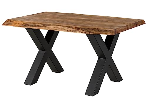 MASSIVMOEBEL24.DE | Freeform 5 - Baumtisch aus Sheeshamholz - Natur gebeizt | X-Beine in anthrazit matt | 160x90x77 | Massivholztisch Baumkantentisch Esstisch MASSIVMOEBEL24.DE | Freeform 5 - Baumtisch aus Sheeshamholz - Natur gebeizt | X-Beine in anthrazit matt | 160x90x77 | Massivholztisch Baumkantentisch Esstisch von MASSIVMOEBEL24.DE