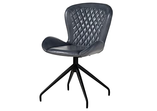 MASSIVMOEBEL24.DE | Iron Label Stuhl aus Echtleder #512 | aus echtem Büffel-Leder in Blau | 61x52x86 cm | Beine aus Eisen | Esszimmerstuhl aus Leder Lederstuhl MASSIVMOEBEL24.DE | Iron Label Stuhl aus Echtleder #512 | aus echtem Büffel-Leder in Blau | 61x52x86 cm | Beine aus Eisen | Esszimmerstuhl aus Leder Lederstuhl von MASSIVMOEBEL24.DE