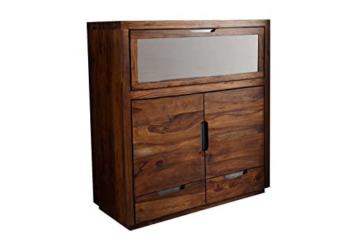 MASSIVMOEBEL24.DE Palisander Holz Möbel massiv lackiert Highboard Sheesham Massivmöbel Holz massiv walnuss Duke #118 MASSIVMOEBEL24.DE Palisander Holz Möbel massiv lackiert Highboard Sheesham Massivmöbel Holz massiv walnuss Duke #118 von MASSIVMOEBEL24.DE