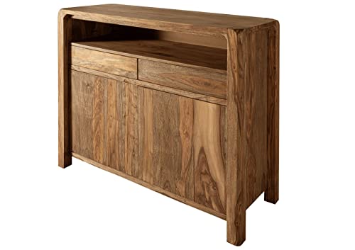 MASSIVMOEBEL24.DE Sideboard Sheesham 120x45x100 braun geölt Bueno #1005 von MASSIVMOEBEL24.DE