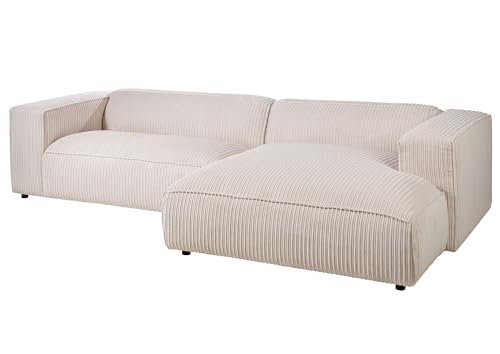 MASSIVMOEBEL24.DE | Valencia Cord Ecksofa aus Polyester | in Beige - 90% Polyester | 304x164x69 cm - Ottomane rechts | Retro Stil | Couch Polstercouch L-Form MASSIVMOEBEL24.DE | Valencia Cord Ecksofa aus Polyester | in Beige - 90% Polyester | 304x164x69 cm - Ottomane rechts | Retro Stil | Couch Polstercouch L-Form von MASSIVMOEBEL24.DE
