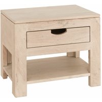 Massivmoebel24 - Nachttisch Akazie 50x35x45 white stone getüncht nature white 91 Massivmoebel24 - Nachttisch Akazie 50x35x45 white stone getüncht nature white 91 von MASSIVMOEBEL24.DE