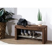 Massivmoebel24 - Schuhregal Sheesham 81x30x40 smoked cherry gebeizt toronto 145 Massivmoebel24 - Schuhregal Sheesham 81x30x40 smoked cherry gebeizt toronto 145 von MASSIVMOEBEL24.DE