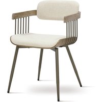 Polsterstuhl 51x53x78 beige JANINA 03 Polsterstuhl 51x53x78 beige JANINA 03 von MASSIVMOEBEL24.DE