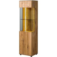 Vitrine Wildeiche 45x38x168 natur geölt wien 230 Vitrine Wildeiche 45x38x168 natur geölt wien 230 von MASSIVMOEBEL24.DE