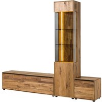 Wohnwand Wildeiche 230x38x200 natur geölt wien 245 Wohnwand Wildeiche 230x38x200 natur geölt wien 245 von MASSIVMOEBEL24.DE