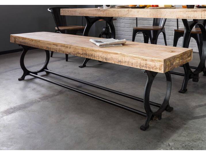 Bank Altholz 200x40x45 lackiert INDUSTRIAL #32 von MASSIVMOEBEL24