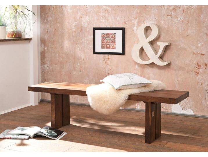 Bank Sheesham 160x38x45 noble unique lackiert SYDNEY #116 Bank Sheesham 160x38x45 noble unique lackiert SYDNEY #116 von MASSIVMOEBEL24