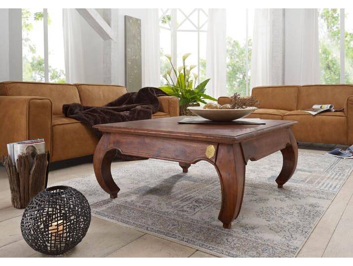 Couchtisch Akazie 90x90x40 nougat lackiert OPIUM #614 Couchtisch Akazie 90x90x40 nougat lackiert OPIUM #614 von MASSIVMOEBEL24