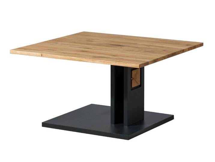 Couchtisch Wildeiche 80x80x43 natur lackiert / geölt KITZBÜHEL #104 von MASSIVMOEBEL24