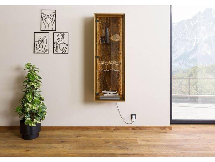 Hängevitrine Wildeiche 46x38x132 natur geölt LINDAU #13 Hängevitrine Wildeiche 46x38x132 natur geölt LINDAU #13 von MASSIVMOEBEL24