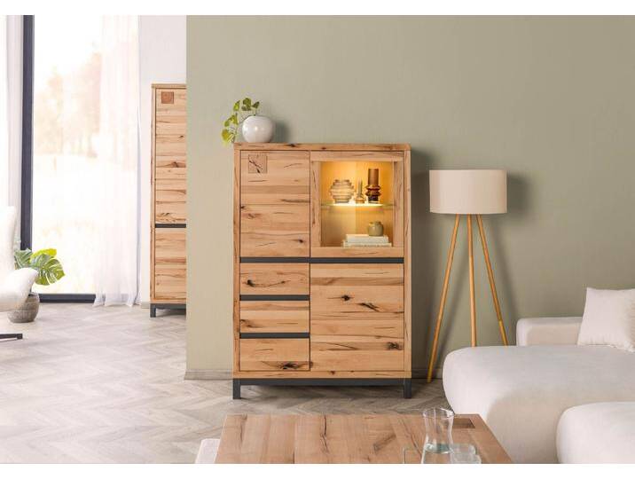 Highboard Kernbuche 103x40x148 natur geölt VILLANDERS #106 Highboard Kernbuche 103x40x148 natur geölt VILLANDERS #106 von MASSIVMOEBEL24