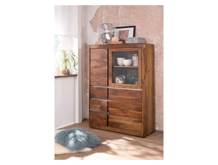 Highboard Sheesham 102x40x147 noble unique lackiert SYDNEY #125 Highboard Sheesham 102x40x147 noble unique lackiert SYDNEY #125 von MASSIVMOEBEL24