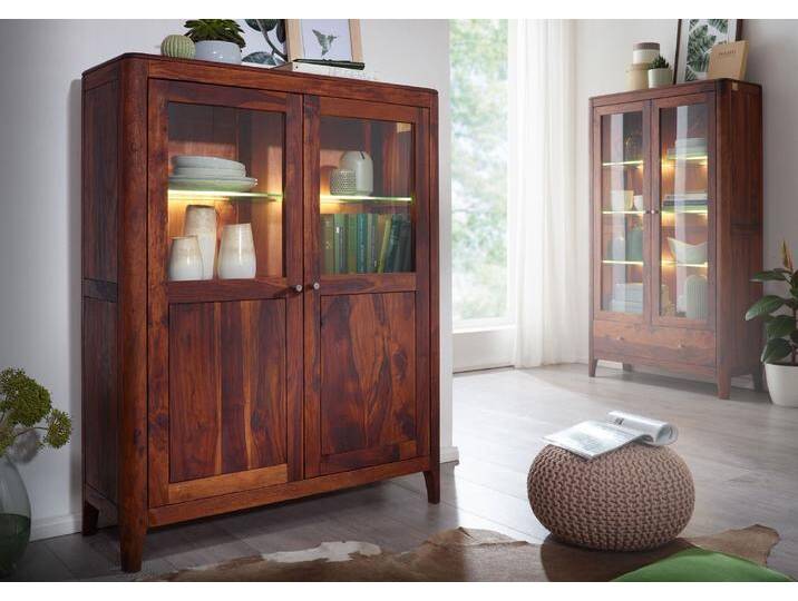 Highboard Sheesham 110x40x140 walnuss geölt BROOKLYN #25 Highboard Sheesham 110x40x140 walnuss geölt BROOKLYN #25 von MASSIVMOEBEL24