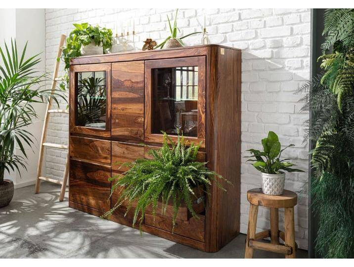 Highboard Sheesham 166x40x145 walnuss gewachst TORONTO #204 Highboard Sheesham 166x40x145 walnuss gewachst TORONTO #204 von MASSIVMOEBEL24