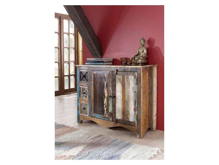 Kommode Altholz 110x40x85 mehrfarbig lackiert NATURE OF SPIRIT #17 Kommode Altholz 110x40x85 mehrfarbig lackiert NATURE OF SPIRIT #17 von MASSIVMOEBEL24