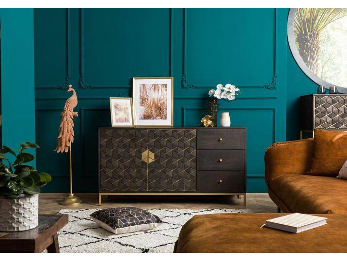 Kommode Mango 145x40x77 grau geölt DIAMOND #107 Kommode Mango 145x40x77 grau geölt DIAMOND #107 von MASSIVMOEBEL24