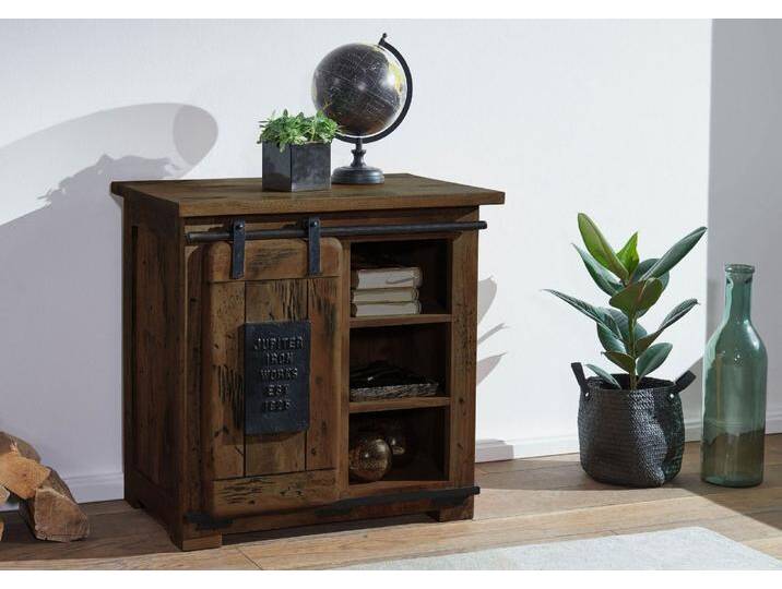 Kommode Mango 70x45x70 braun lackiert RAILWAY #424 Kommode Mango 70x45x70 braun lackiert RAILWAY #424 von MASSIVMOEBEL24