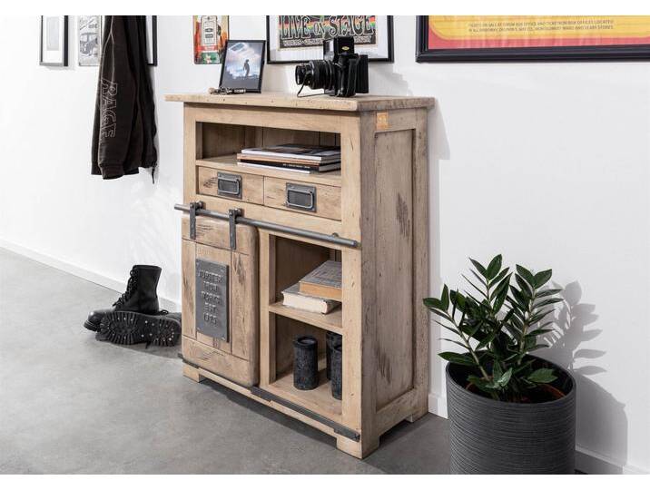 Kommode Mango 75x36x90 whitewash lackiert RAILWAY #352 Kommode Mango 75x36x90 whitewash lackiert RAILWAY #352 von MASSIVMOEBEL24