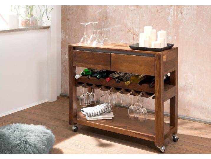 Konsolentisch Sheesham 90x33x82 noble unique lackiert SYDNEY #139 von MASSIVMOEBEL24