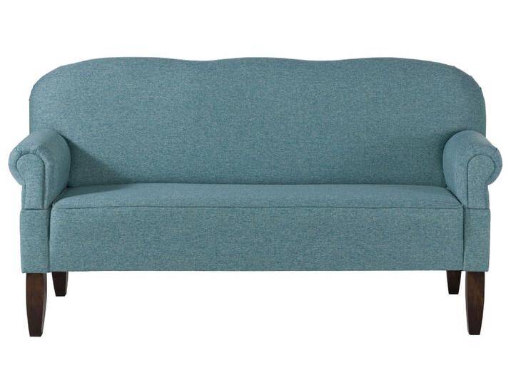 Küchensofa Webstoff 188x78x97 blau EDINBURGH von MASSIVMOEBEL24