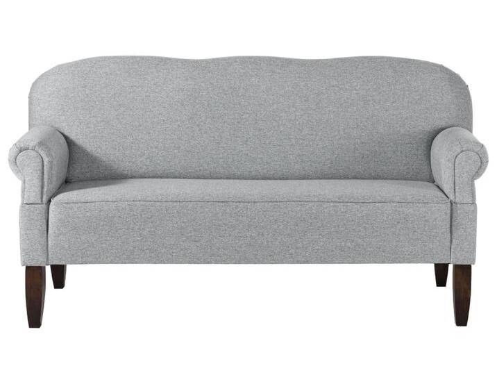 Küchensofa Webstoff 188x78x97 grau EDINBURGH von MASSIVMOEBEL24