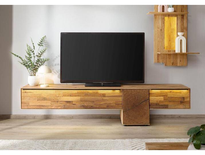 Lowboard Wildeiche 240x43x55 natur geölt WIEN #112 Lowboard Wildeiche 240x43x55 natur geölt WIEN #112 von MASSIVMOEBEL24