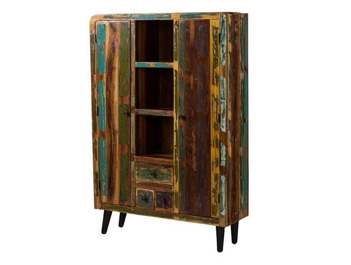 Massivmoebel24 Highboard, bunt von MASSIVMOEBEL24