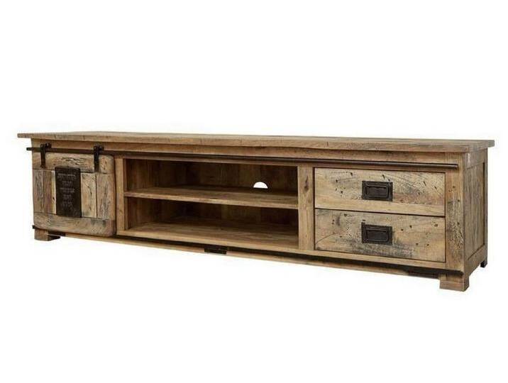 Massivmoebel24 TV-Board (Massivholz), TV-Board Mango 200x55x50 natur lackiert RAILWAY #136, beige, natur Massivmoebel24 TV-Board (Massivholz), TV-Board Mango 200x55x50 natur lackiert RAILWAY #136, beige, natur von MASSIVMOEBEL24