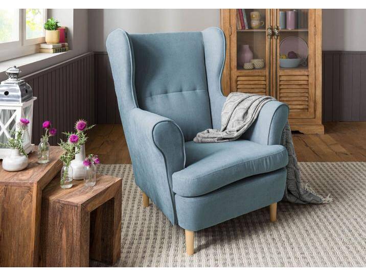 Ohrensesessel 71x74x105 hellblau SCANDI #108 Ohrensesessel 71x74x105 hellblau SCANDI #108 von MASSIVMOEBEL24