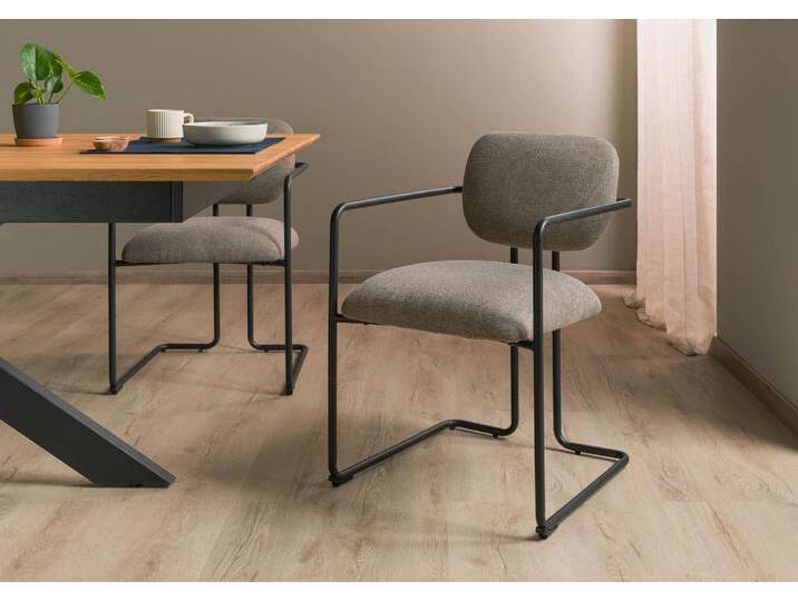 Polsterstuhl 51x58x78 hellbraun ELISE #302 - 2er Set Polsterstuhl 51x58x78 hellbraun ELISE #302 - 2er Set von MASSIVMOEBEL24