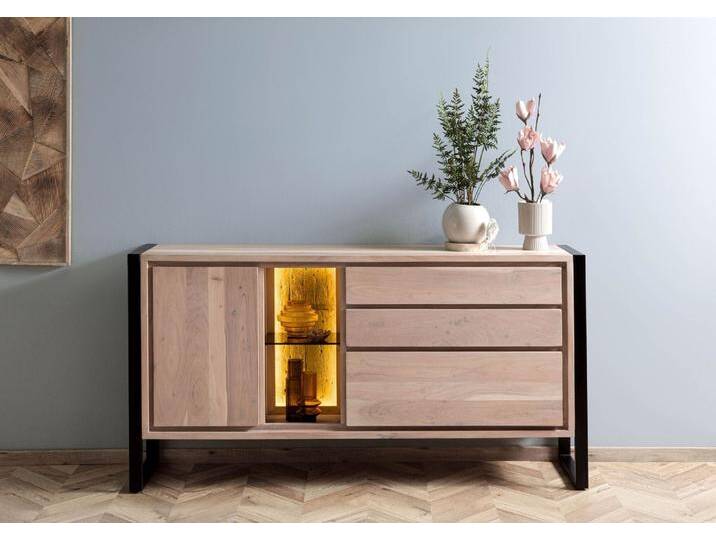 Sideboard Akazie / Altholz 180x40x90 natur lackiert DENVER #111 Sideboard Akazie / Altholz 180x40x90 natur lackiert DENVER #111 von MASSIVMOEBEL24