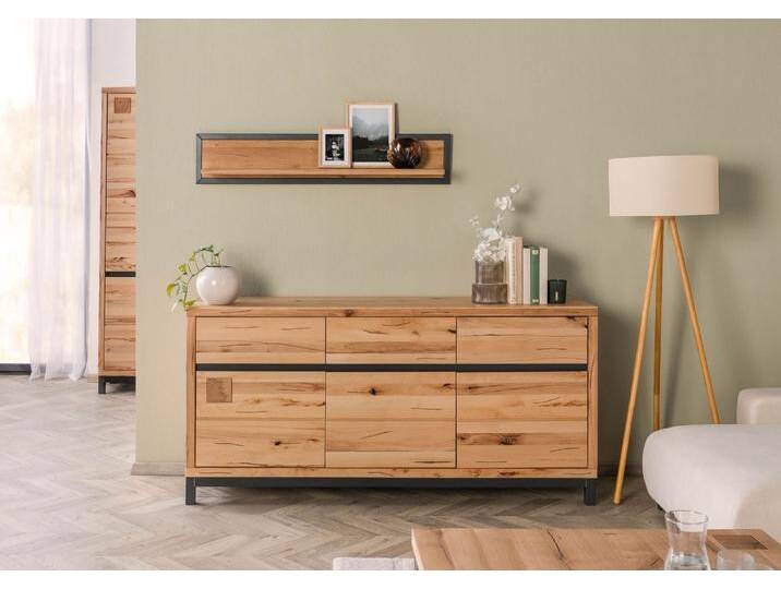 Sideboard Kernbuche 175x45x85 natur geölt VILLANDERS #108 von MASSIVMOEBEL24