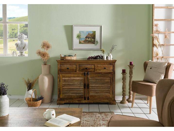 Sideboard Mango 120x45x90 dunkelbraun geölt RODEZ #120 Sideboard Mango 120x45x90 dunkelbraun geölt RODEZ #120 von MASSIVMOEBEL24