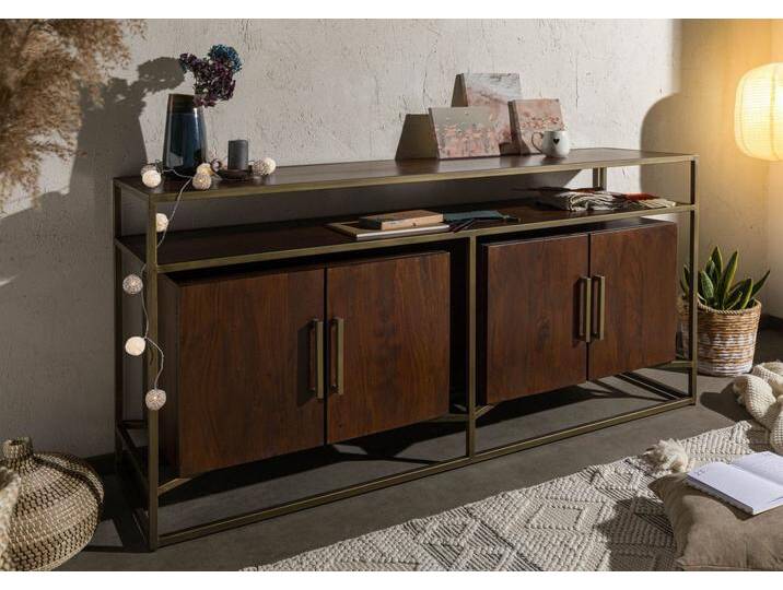 Sideboard Mango 183x46x86 braun lackiert STILMÖBEL #130 Sideboard Mango 183x46x86 braun lackiert STILMÖBEL #130 von MASSIVMOEBEL24