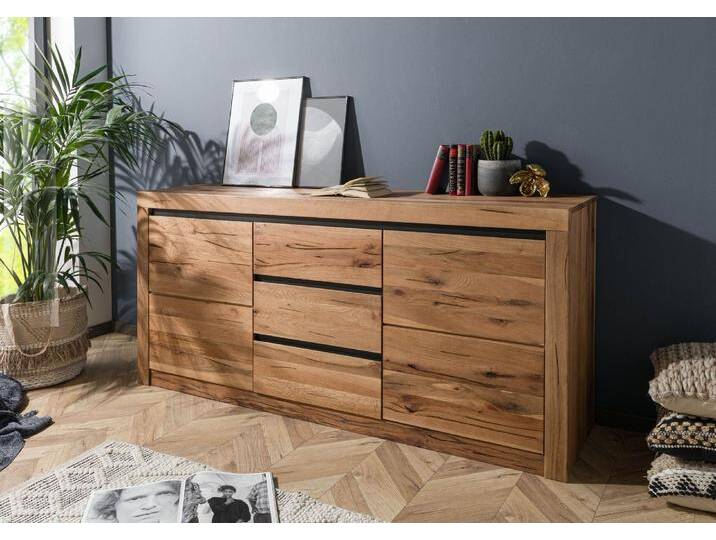 Sideboard Wild-/ Zerreiche 185x45x85 Eiche natur geölt MONTREUX #128 Sideboard Wild-/ Zerreiche 185x45x85 Eiche natur geölt MONTREUX #128 von MASSIVMOEBEL24