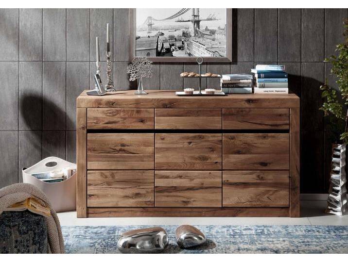 Sideboard Wildeiche / Zerreiche 150x43x80 braun geölt MONTREUX #351 Sideboard Wildeiche / Zerreiche 150x43x80 braun geölt MONTREUX #351 von MASSIVMOEBEL24
