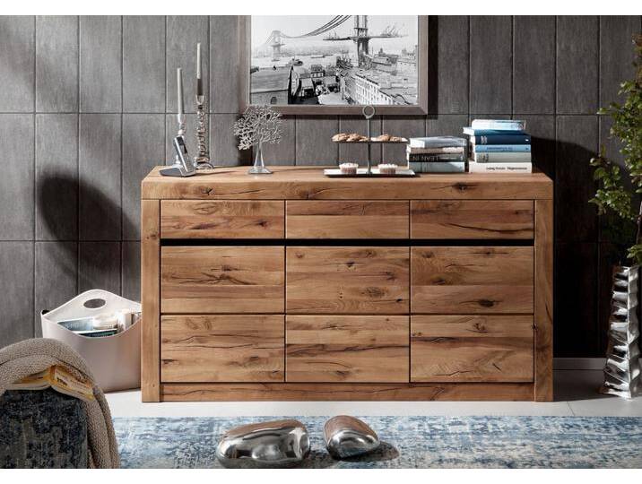 Sideboard Wildeiche / Zerreiche 150x43x80 natur geölt MONTREUX #151 Sideboard Wildeiche / Zerreiche 150x43x80 natur geölt MONTREUX #151 von MASSIVMOEBEL24