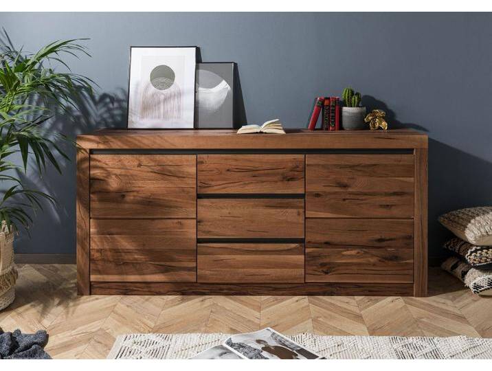 Sideboard Wildeiche / Zerreiche 185x43x80 braun geölt MONTREUX #355 Sideboard Wildeiche / Zerreiche 185x43x80 braun geölt MONTREUX #355 von MASSIVMOEBEL24