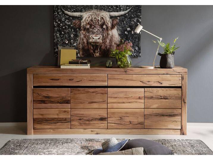 Sideboard Wildeiche / Zerreiche 202x43x80 natur geölt MONTREUX #152 Sideboard Wildeiche / Zerreiche 202x43x80 natur geölt MONTREUX #152 von MASSIVMOEBEL24