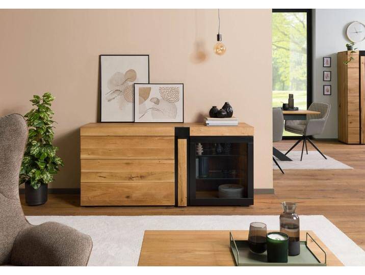 Sideboard Wildeiche 161x45x75 natur geölt ROTTERDAM #116 Sideboard Wildeiche 161x45x75 natur geölt ROTTERDAM #116 von MASSIVMOEBEL24