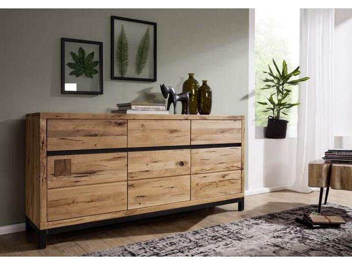 Sideboard Wildeiche 175x45x85 natur geölt VILLANDERS #108 Sideboard Wildeiche 175x45x85 natur geölt VILLANDERS #108 von MASSIVMOEBEL24