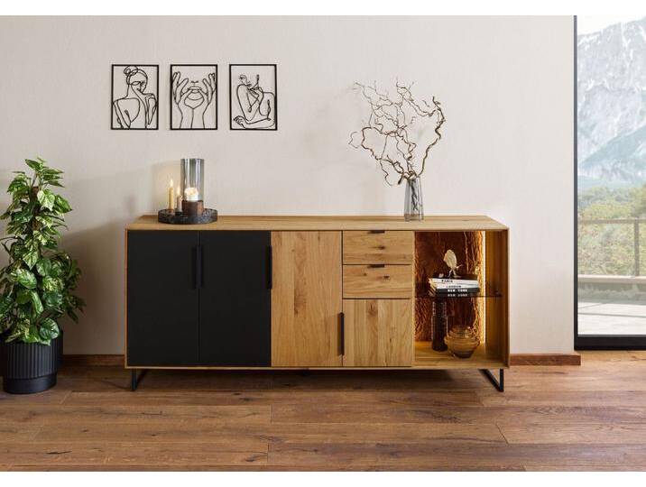 Sideboard Wildeiche 180x43x79 natur geölt LINDAU #109 Sideboard Wildeiche 180x43x79 natur geölt LINDAU #109 von MASSIVMOEBEL24