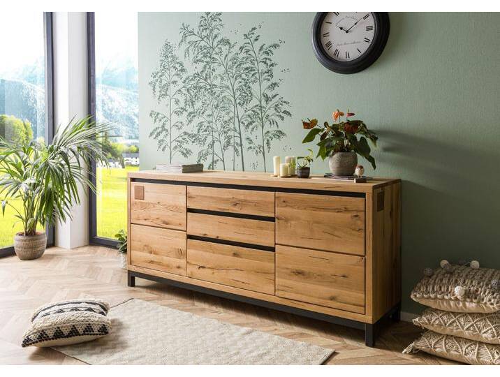 Sideboard Wildeiche 190x45x85 natur geölt VILLANDERS #151 Sideboard Wildeiche 190x45x85 natur geölt VILLANDERS #151 von MASSIVMOEBEL24