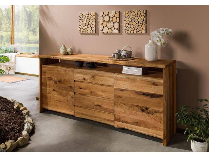 Sideboard Wildeiche 210x45x96 natur geölt PURE OAK #701 Sideboard Wildeiche 210x45x96 natur geölt PURE OAK #701 von MASSIVMOEBEL24