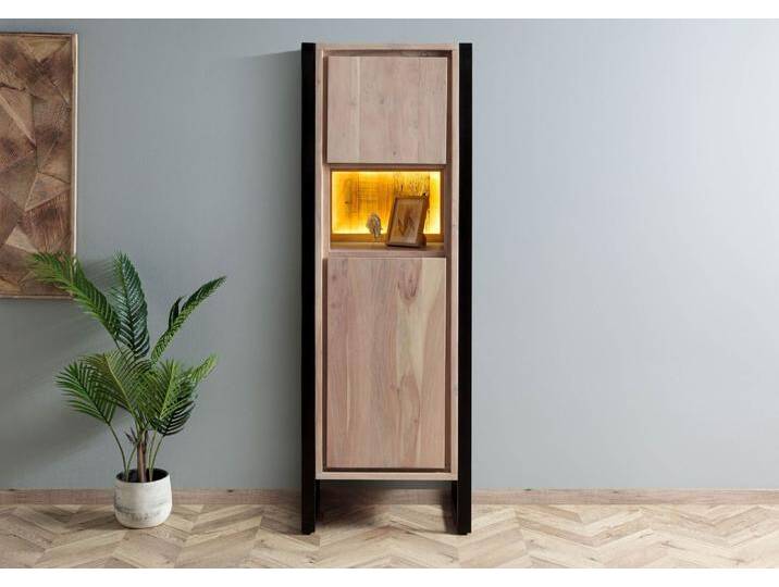 Standregal Akazie / Altholz 62x40x180 natur lackiert DENVER #105 Standregal Akazie / Altholz 62x40x180 natur lackiert DENVER #105 von MASSIVMOEBEL24