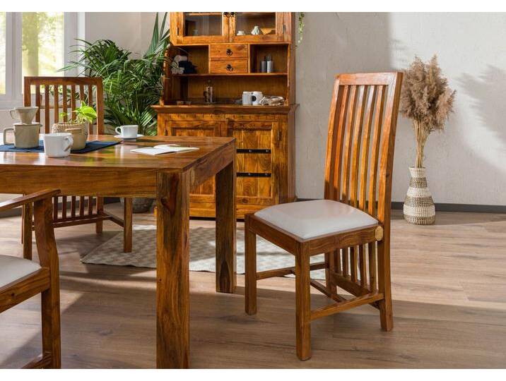 Stuhl Akazie 43x50x109 honig lackiert OXFORD #030 Stuhl Akazie 43x50x109 honig lackiert OXFORD #030 von MASSIVMOEBEL24