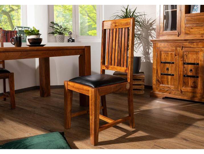 Stuhl Akazie 48x51x100 honig lackiert OXFORD #015 - 2er Set Stuhl Akazie 48x51x100 honig lackiert OXFORD #015 - 2er Set von MASSIVMOEBEL24