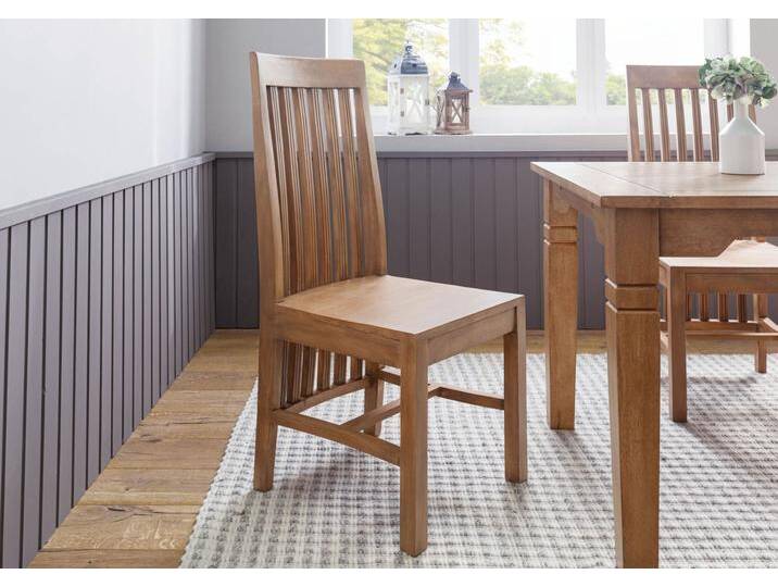 Stuhl Mango 45x51x108 beige geölt TOULOUSE #13 Stuhl Mango 45x51x108 beige geölt TOULOUSE #13 von MASSIVMOEBEL24