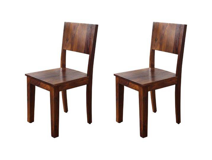 Stuhl Sheesham 45x45x90 life honey lackiert METRO LIFE #167, 2er Set Stuhl Sheesham 45x45x90 life honey lackiert METRO LIFE #167, 2er Set von MASSIVMOEBEL24
